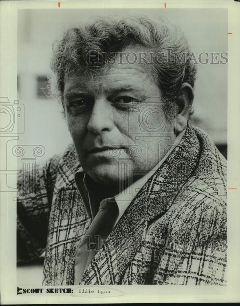 1979 Press Photo Eddie Egan, Actor and Detective - sap22579- Historic Images
