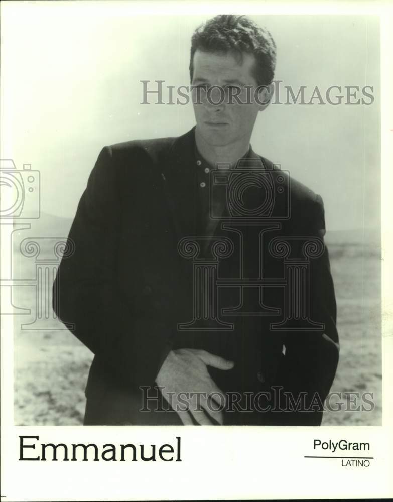 1996 Press Photo Singer and Entertainer, Emmanuel - sap22612- Historic Images