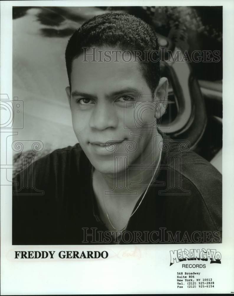 1996 Press Photo Freddy Gerardo, Entertainer - sap22622- Historic Images