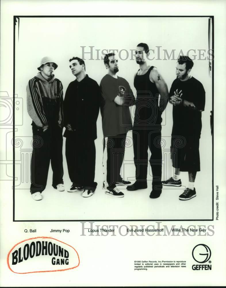 1999 Press Photo Bloodhound Gang, Musical Group - sap22637- Historic Images