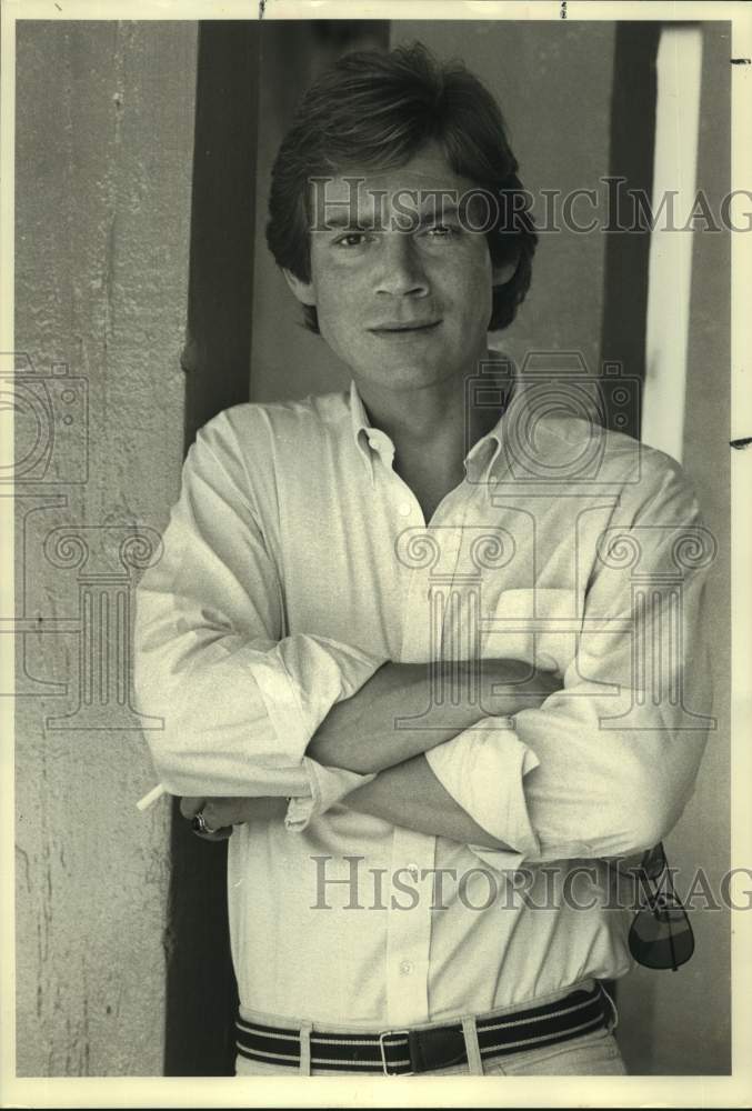 1983 Press Photo Actor Anthony Andrews in "Sparkling Cyanide" on CBS Television- Historic Images