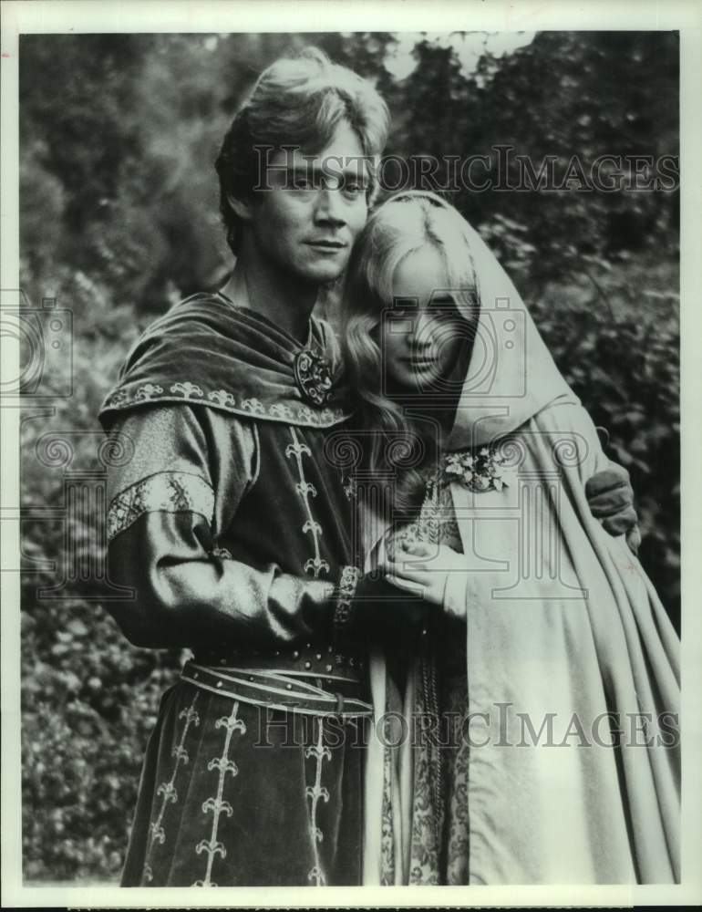 1982 Press Photo Actor Anthony Andrews, co-star in "Ivanhoe" on CBS Television- Historic Images