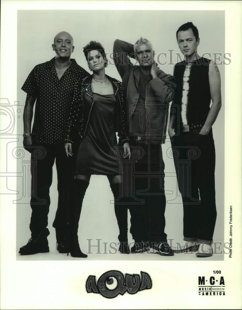 2000 Press Photo Musical Group, Aqua - sap22680- Historic Images