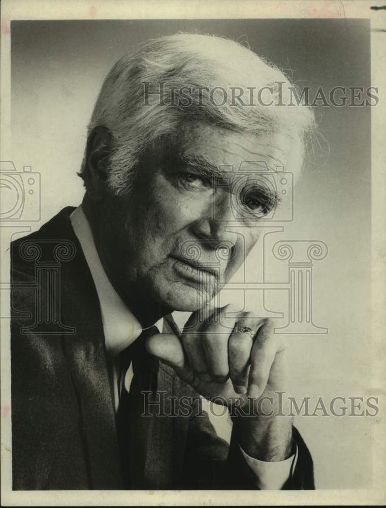 1982 Press Photo Actor Buddy Ebsen in closeup - sap22713- Historic Images