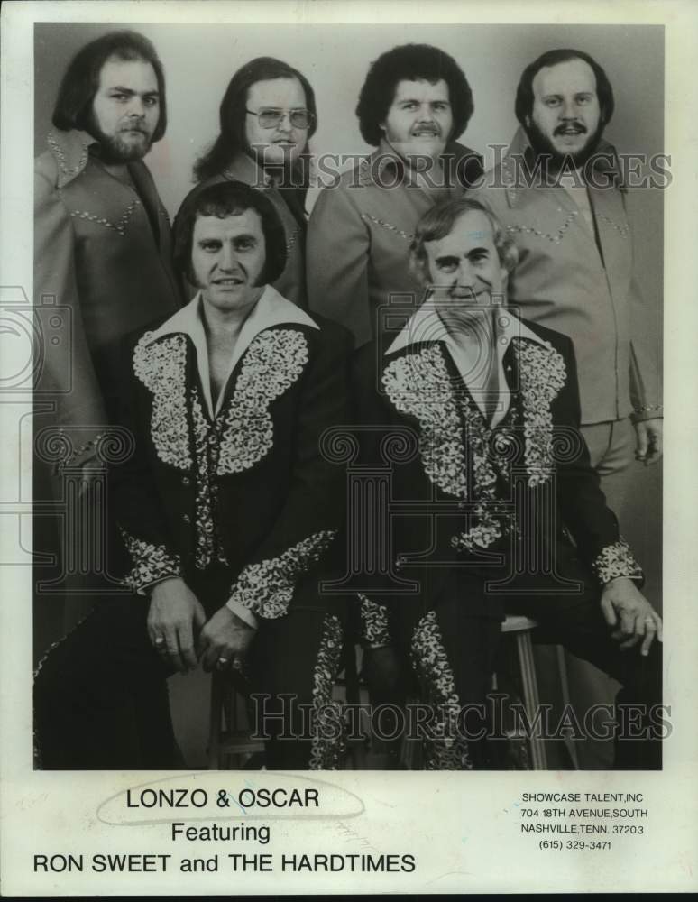 1978 Press Photo Lonzo and Oscar featuring Ron Sweet and The Hardtimes- Historic Images