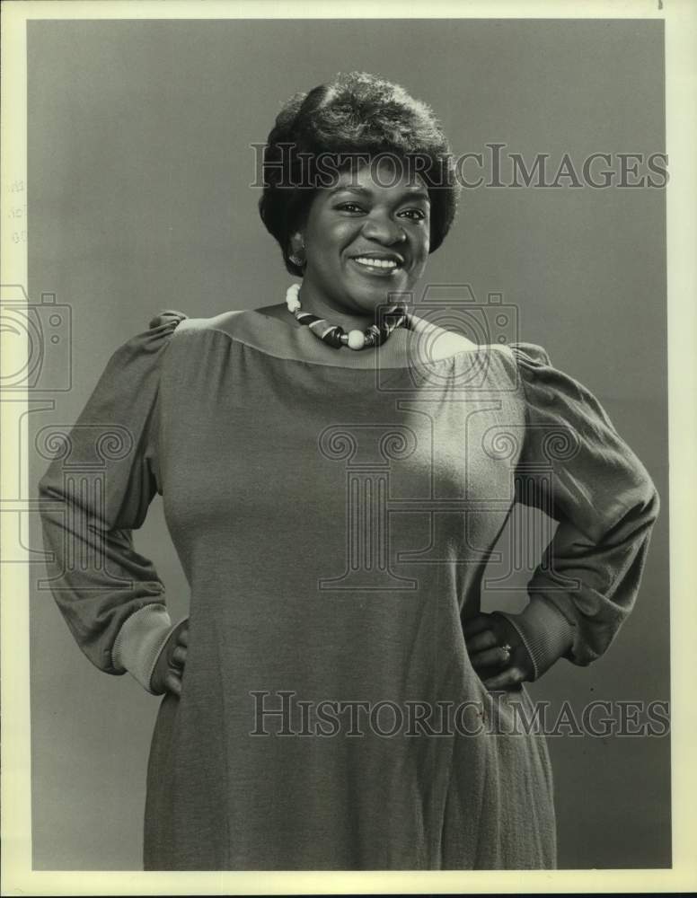 1983 Press Photo Nell Carter, Actress in &quot;Gimme A Break&quot; on NBC Television- Historic Images