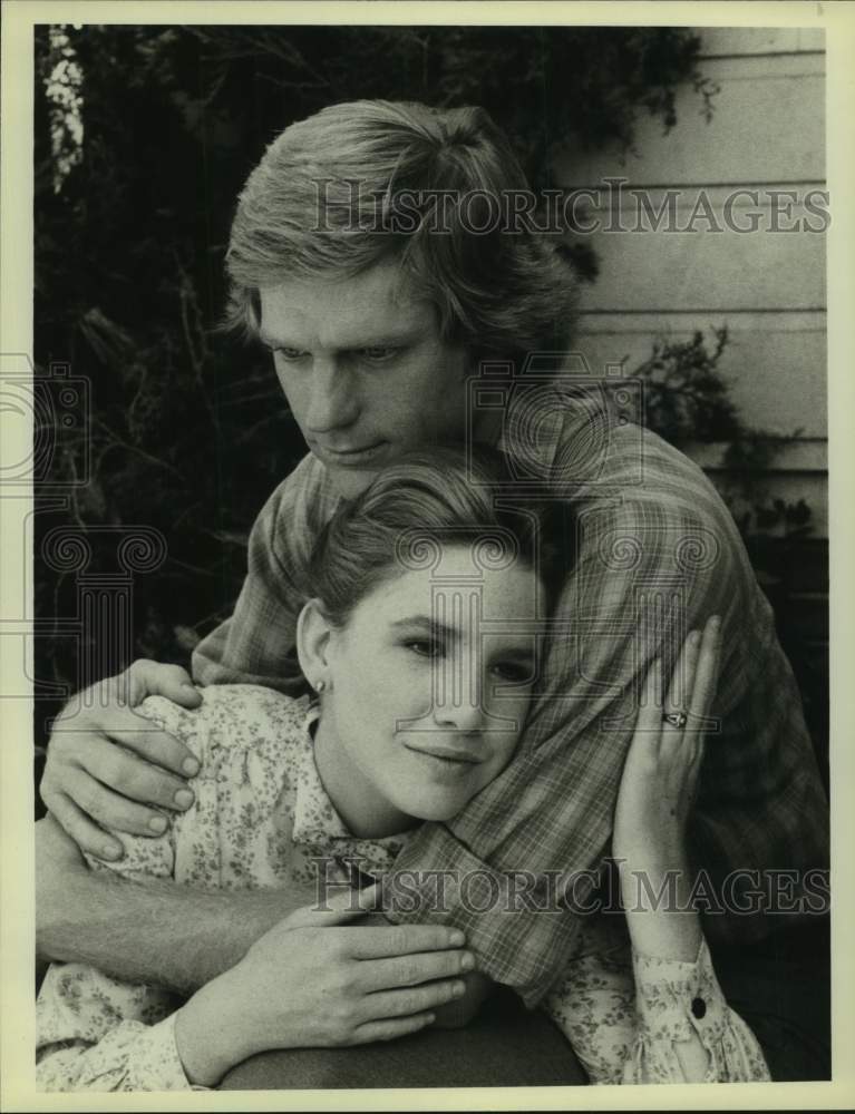 1984 Press Photo &quot;Little House on the Prairie&quot; Actor Melissa Gilbert and Co-Star- Historic Images