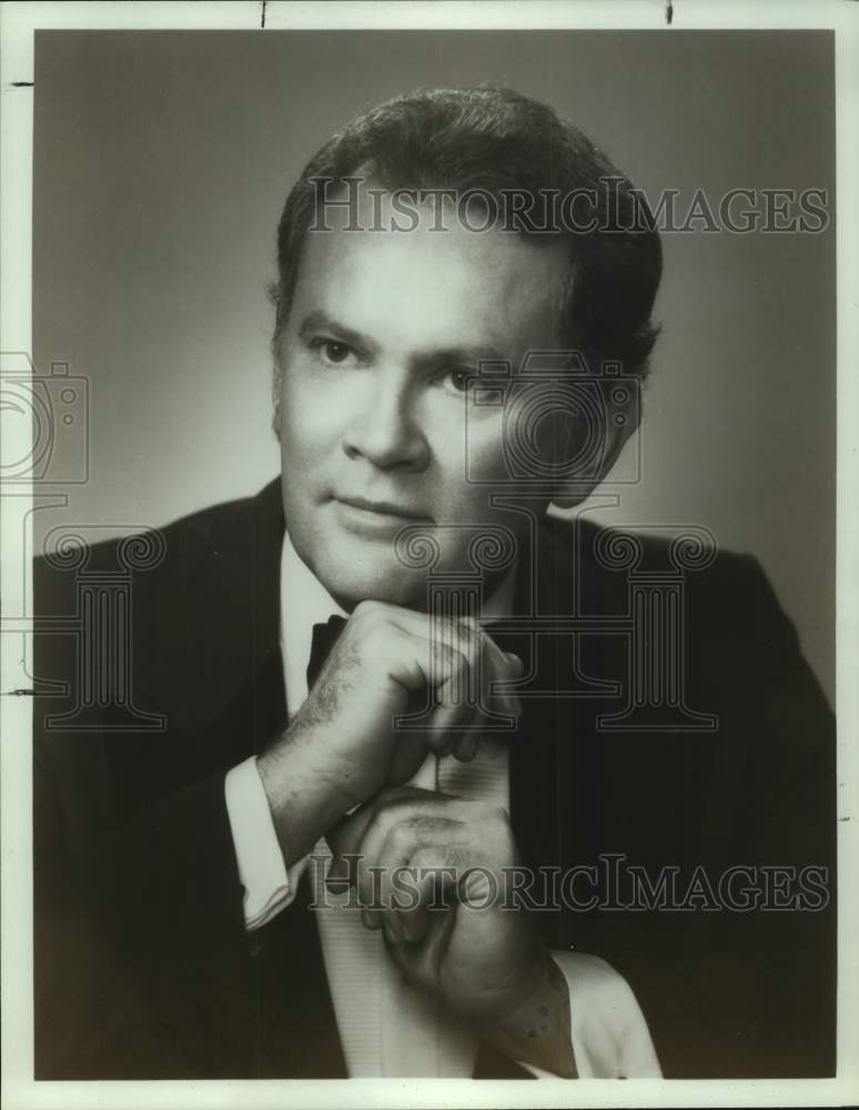 1983 Press Photo Bill Bailey, San Antonio Pianist in closeup - sap22966- Historic Images