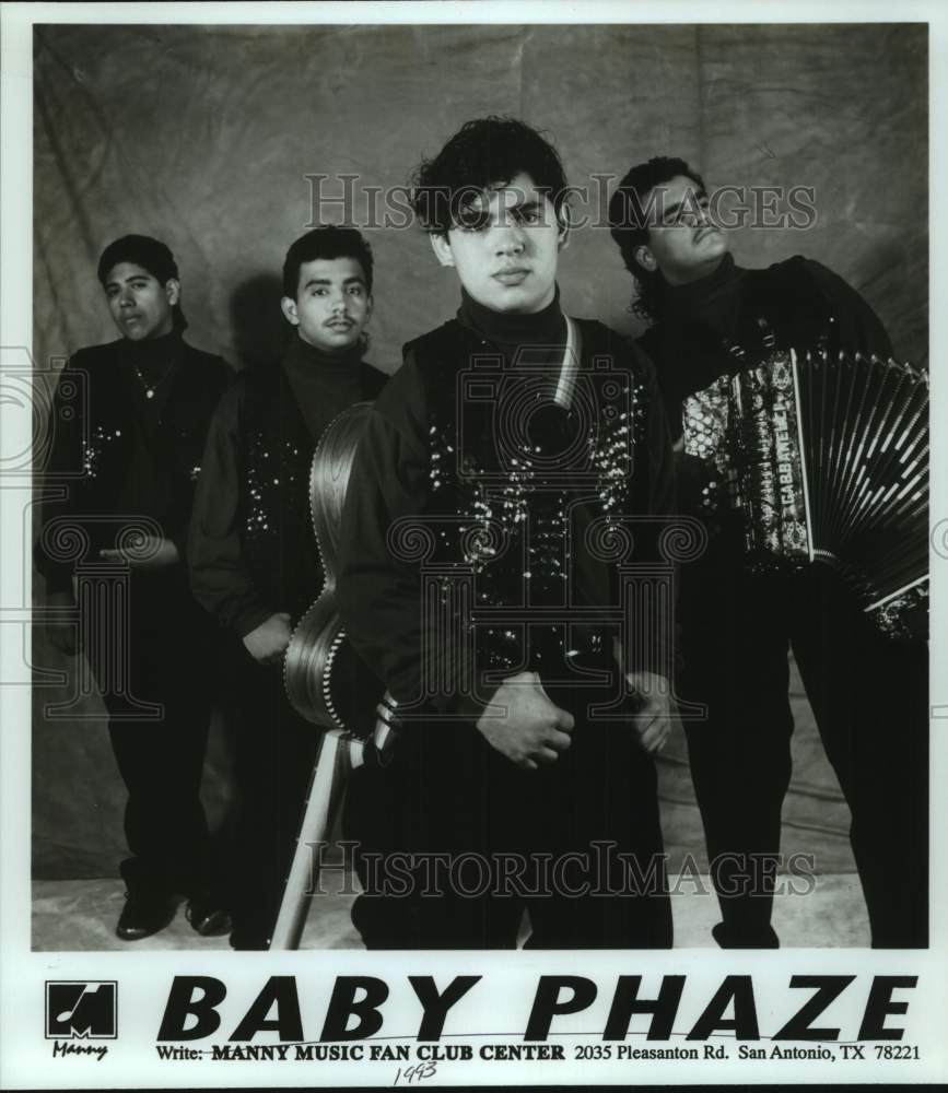 1993 Press Photo Musical Group, Baby Phaze - sap22978- Historic Images