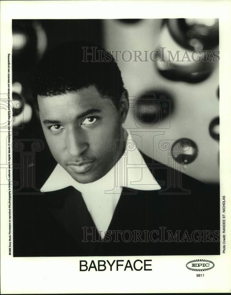 1998 Press Photo Babyface, Musician - sap22979- Historic Images