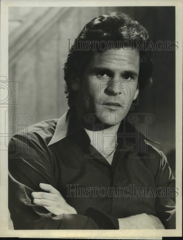 1979 Press Photo Actor Asher Brauner in "B.A.D. Cats" on ABC Television- Historic Images