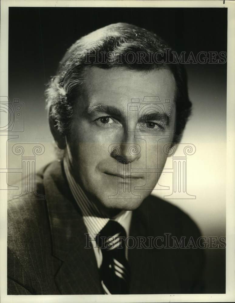 1977 Press Photo Robert E Mulholland, President of National Broadcasting Company- Historic Images