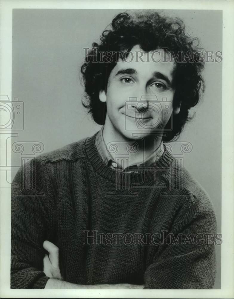 1986 Press Photo Mark Linn-Baker stars in &quot;Perfect Strangers&quot; on ABC Television- Historic Images