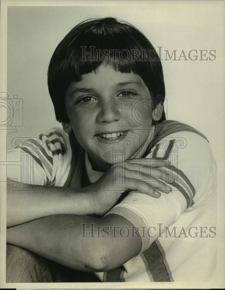 1975 Press Photo Actor Jimmy Baio in &quot;Joe and Sons&quot; on CBS Television- Historic Images