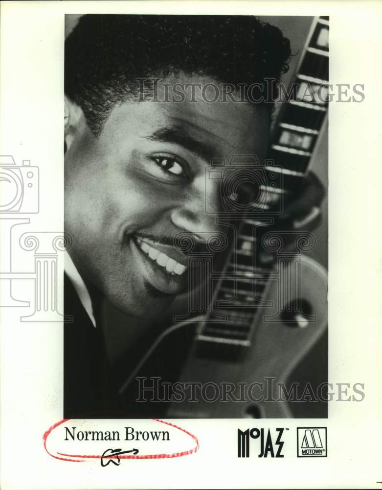 1996 Press Photo Norman Brown, Musician - sap23291- Historic Images