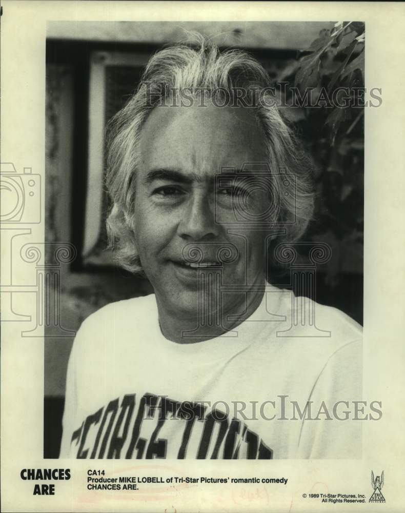 1989 Press Photo &quot;Chances Are&quot; producer Mike Lobell - sap23359- Historic Images