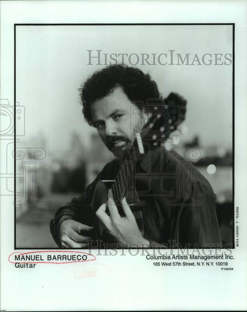 1997 Press Photo Guitar Player Manuel Barrueco, Musician - sap23467- Historic Images