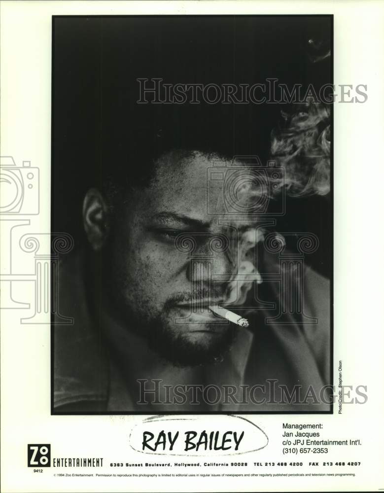 1994 Press Photo Musician Ray Bailey - sap23544- Historic Images
