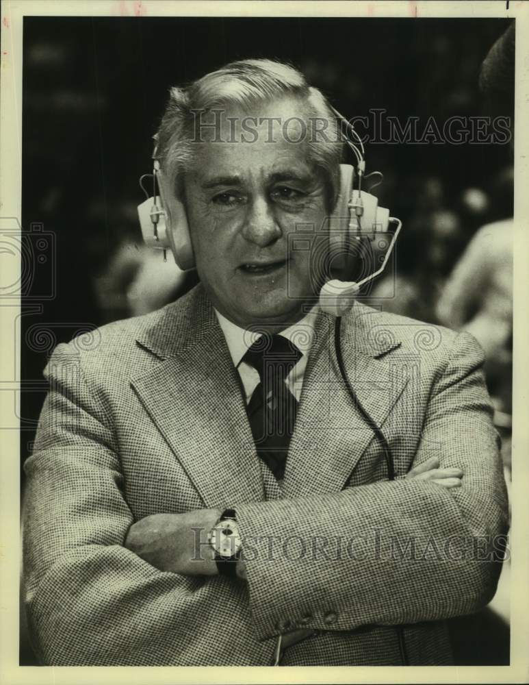 1978 Press Photo Sportscaster Curt Gowdy - sap23776