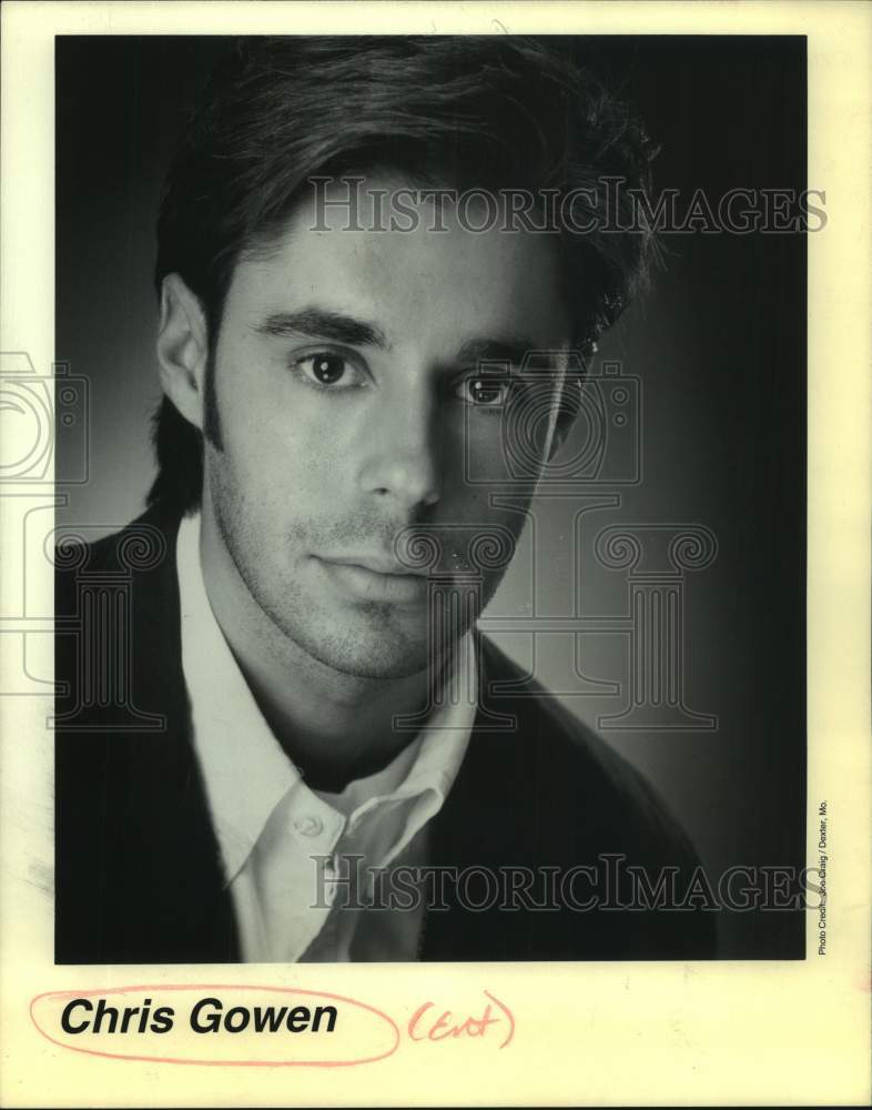 1996 Press Photo Chris Gowen, American actor. - sap23787- Historic Images