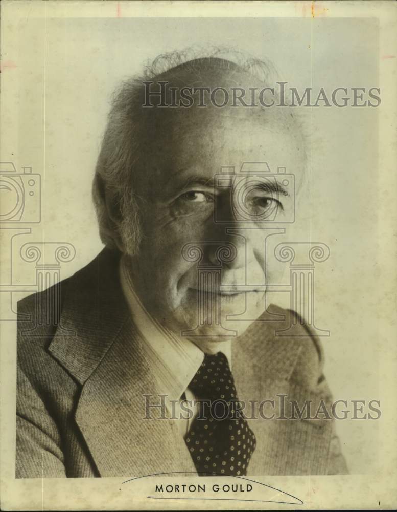 1980 Press Photo Martin Gould conducted the San Antonio Symphony. - sap23793- Historic Images