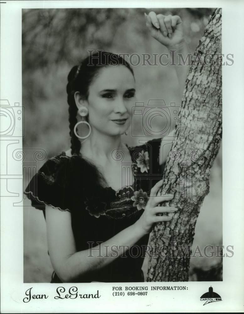 1995 Press Photo Singer Jean LeGrand, Musician - sap23817- Historic Images