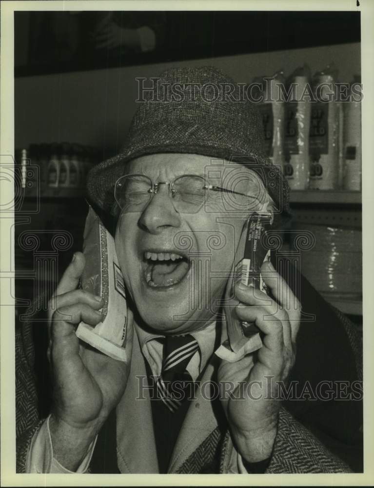 1984 Press Photo Actor Norman Lloyd in &quot;St. Elsewhere&quot; on NBC Television Network- Historic Images