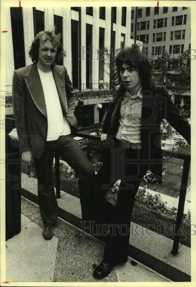 1979 Press Photo Tim Rice, Lyricist and Lloyd Webber, Composer - sap23886- Historic Images