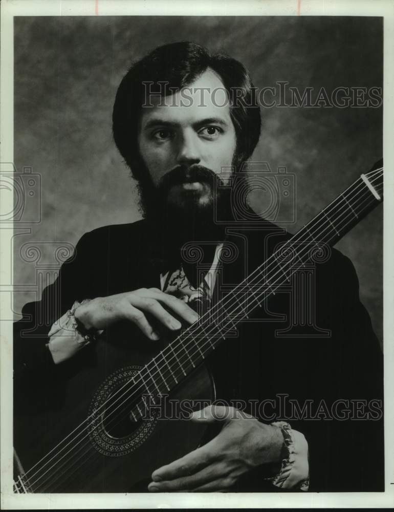 1979 Press Photo Jim Greeninger, Guitarist - sap23948- Historic Images