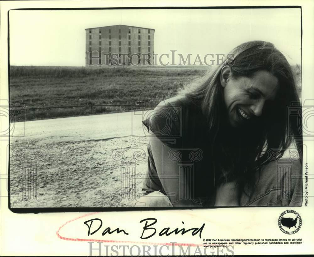 1992 Press Photo Singer Dan Baird - sap24132- Historic Images