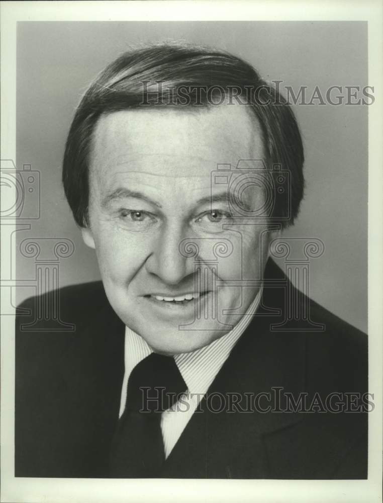 Press Photo Jim McKay, Sportscaster in closeup - sap26704- Historic Images