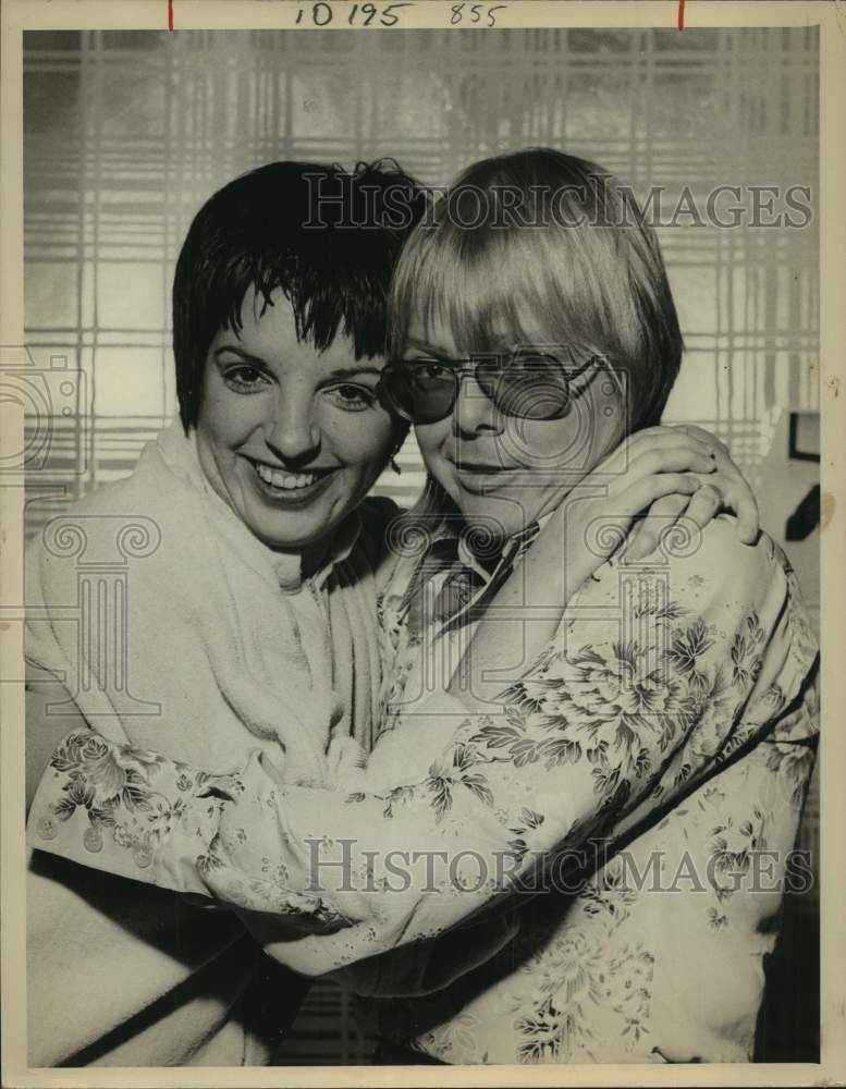 1974 Press Photo Musician Paul Williams and Liza Minnelli, Entertainer- Historic Images