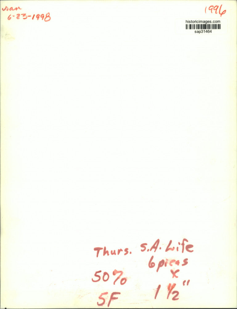 1996 Press Photo Singer Brandy, Entertainer - sap31464