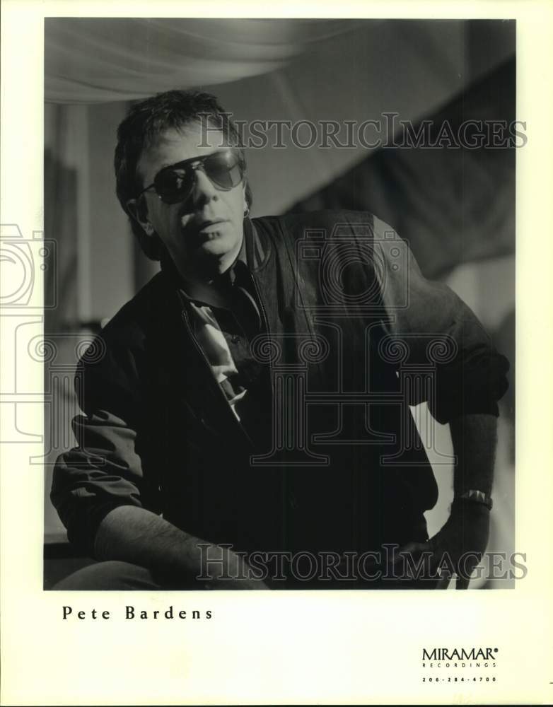 Press Photo Keyboardist Pete Bardens - sap31500- Historic Images