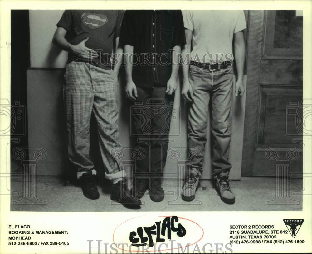 1995 Press Photo Musical Group El Flaco - sap31528