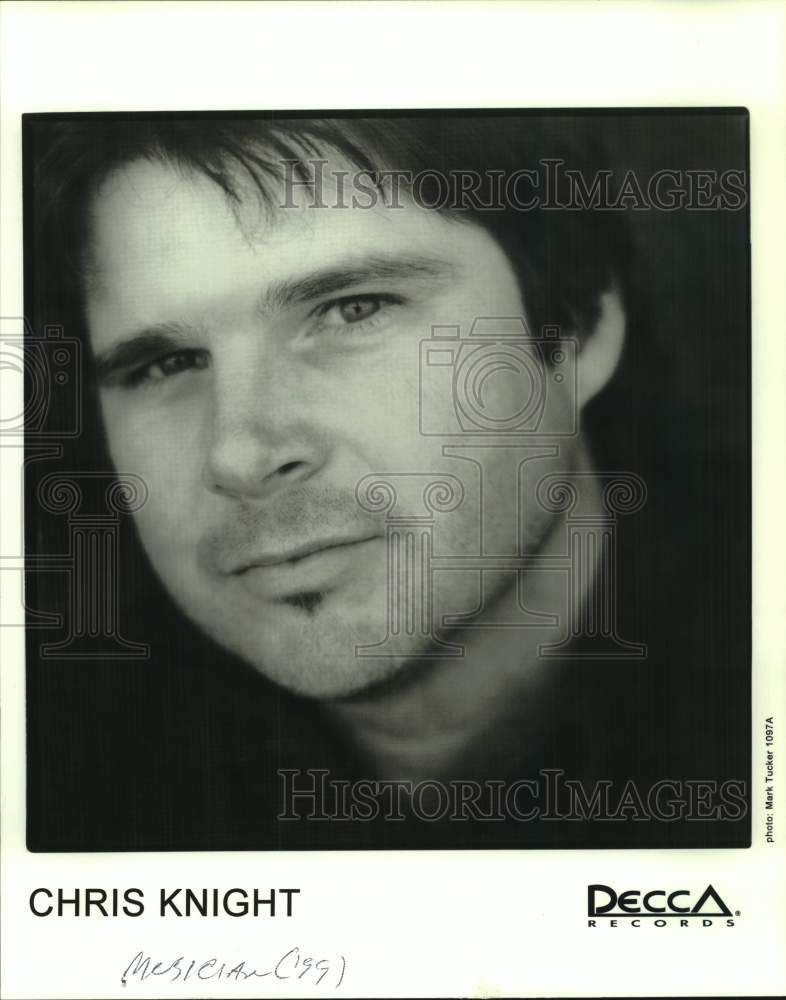 1997 Press Photo Musician Chris Knight - sap32784- Historic Images