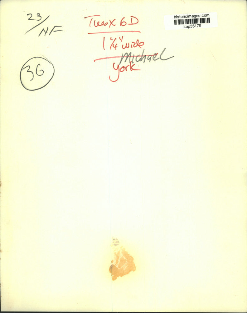 Press Photo Michael York, Movie Actor - sap35179