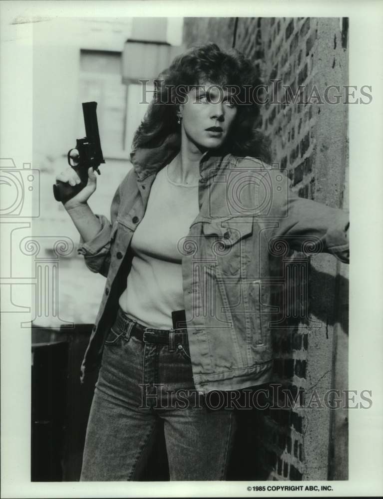 1985 Press Photo Jamie Rose, Actress - sap43464
