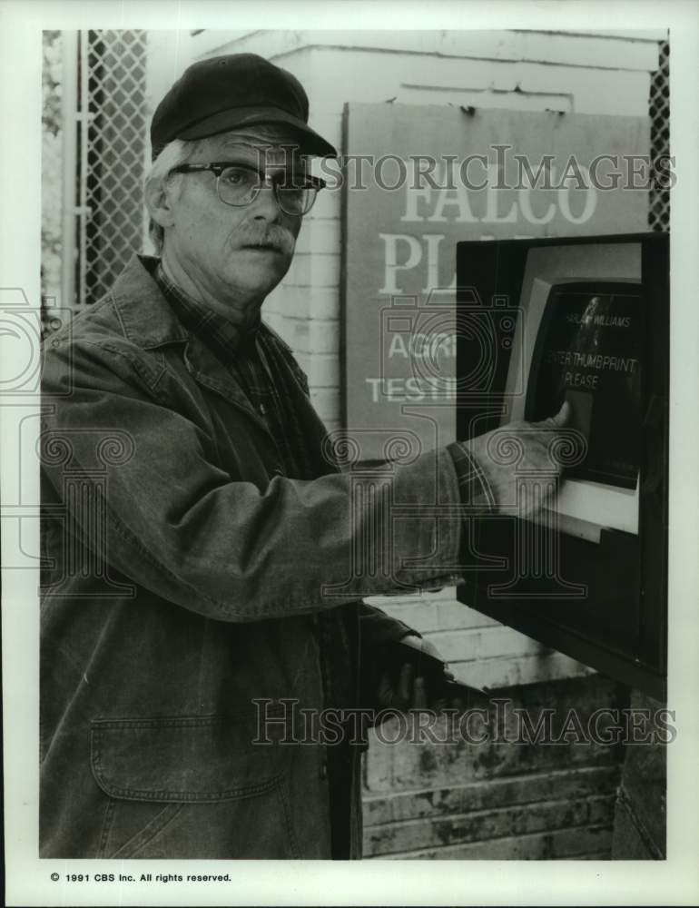 1991 Press Photo Keith Szarabajka stars in Golden Years, on CBS Television.
