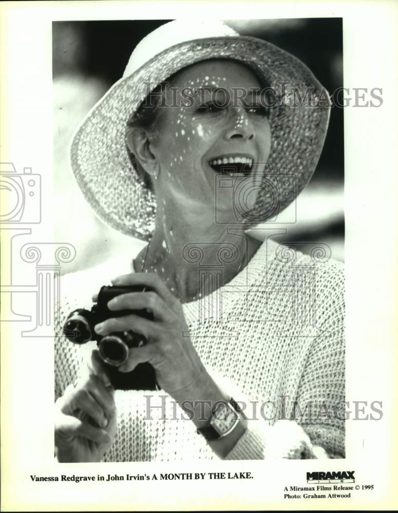 1995 Press Photo Actress Vanessa Redgrave in Film "Month by the Lake"