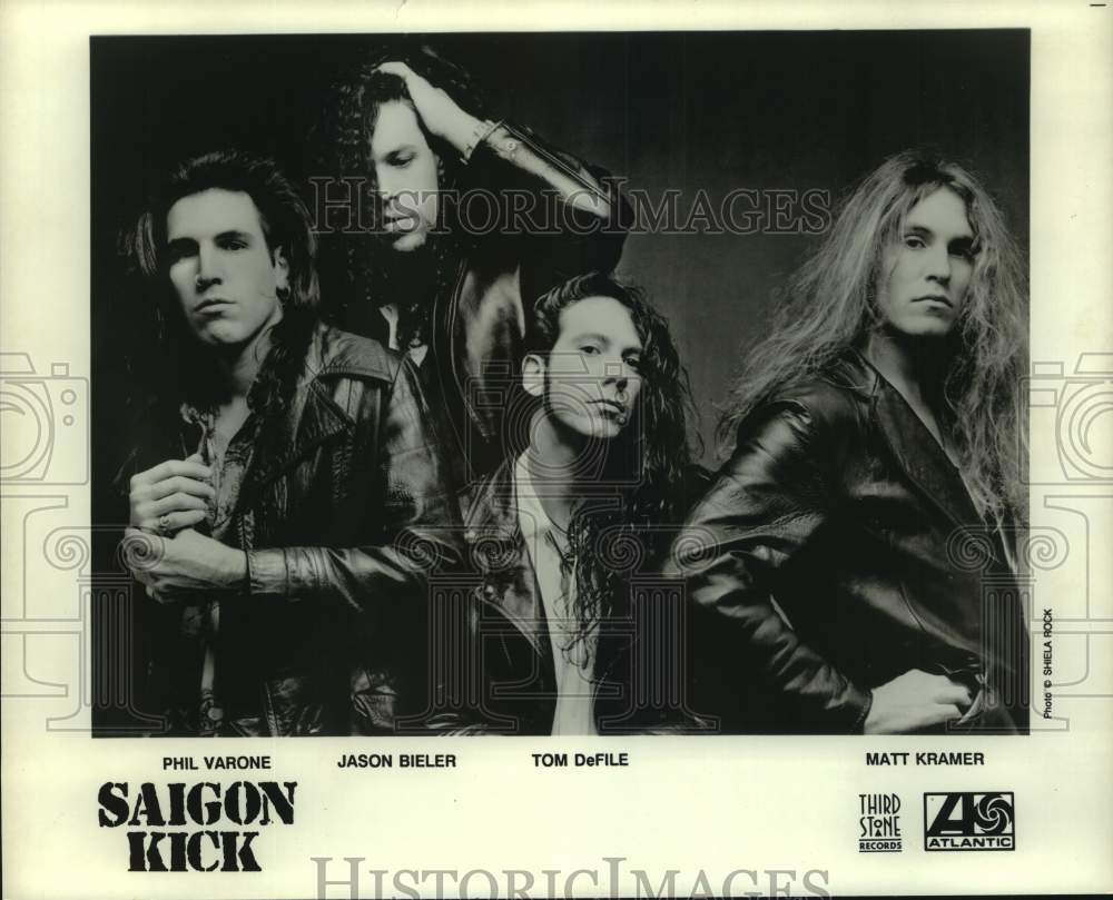 Press Photo Music Group Saigon Kick - sap59380