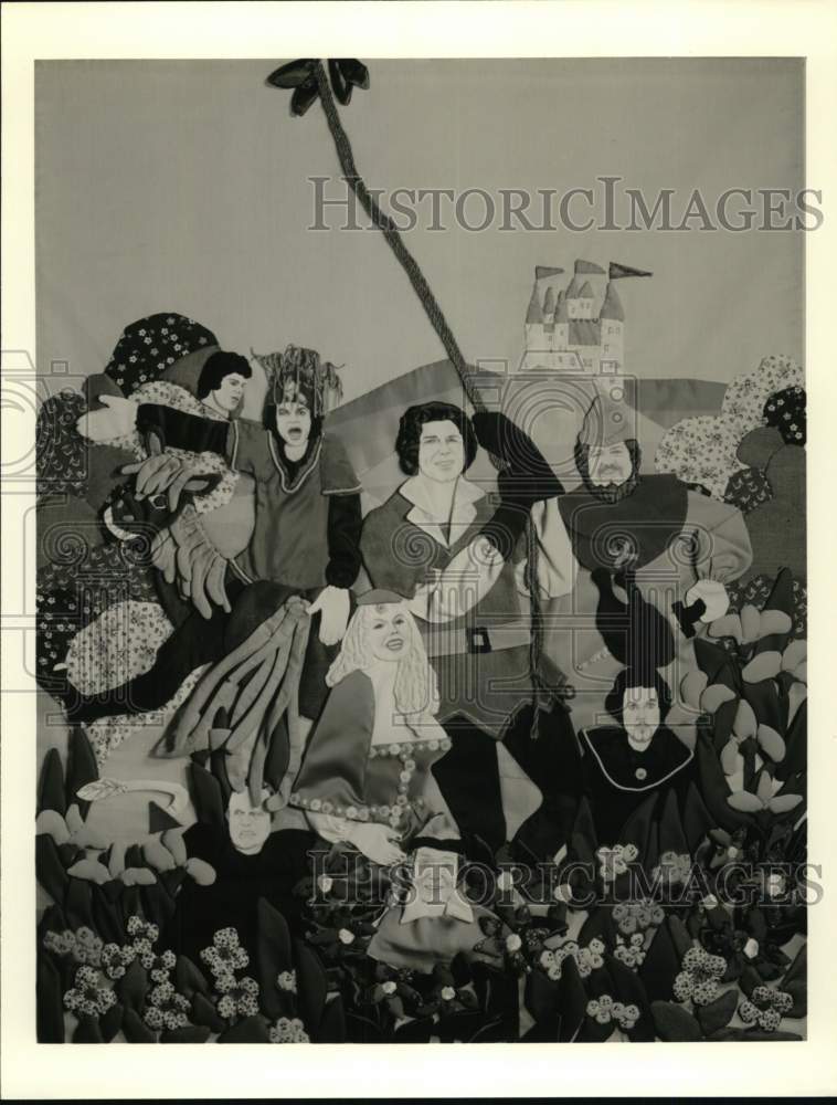 Press Photo Tapestry artwork - sap60676- Historic Images