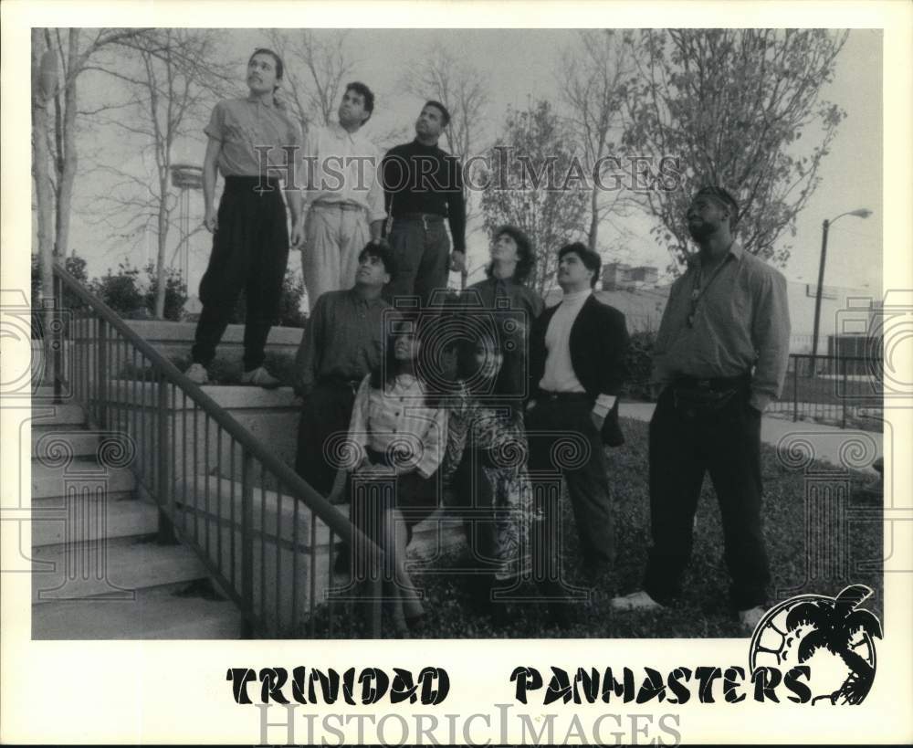 Press Photo Members of the Band, Trinidad Panmasters - sap63263- Historic Images