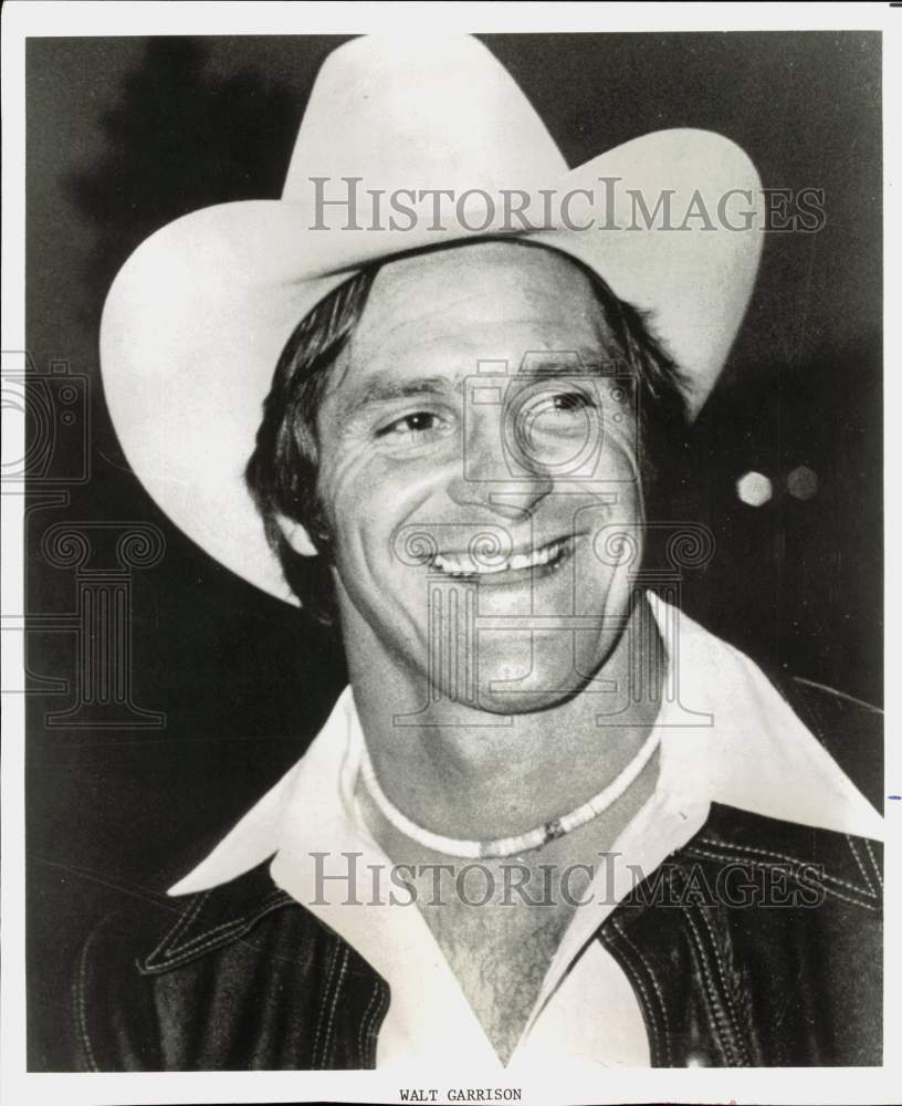 Press Photo Walt Garrison, Former Football Player for the Dallas Cowboys- Historic Images