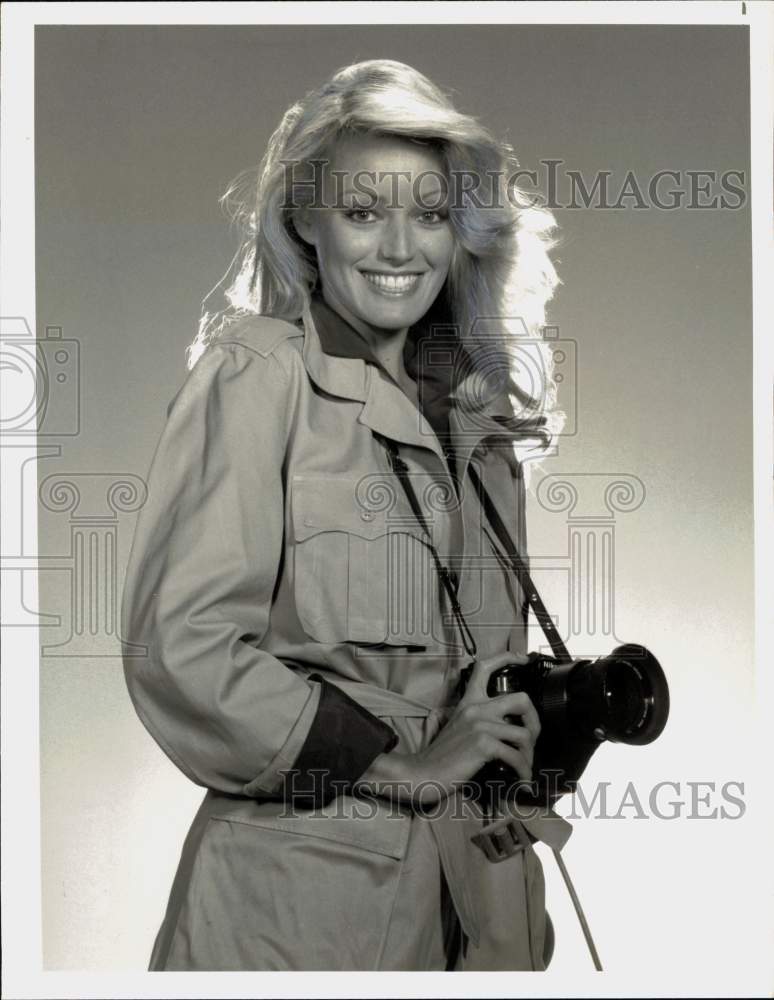 1979 Press Photo Actress Susan Anton in "Stop Susan Williams" on NBC-TV- Historic Images