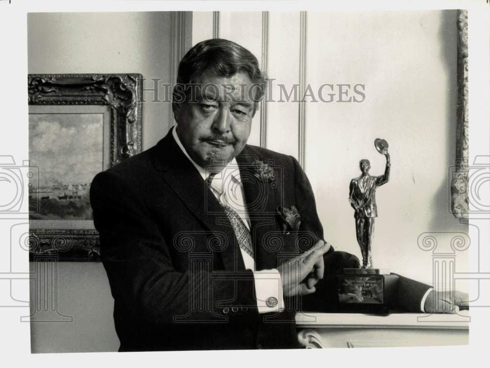 1974 Press Photo Jackie Gleason on the &quot;Entertainer Of The Year Awards&quot;- Historic Images