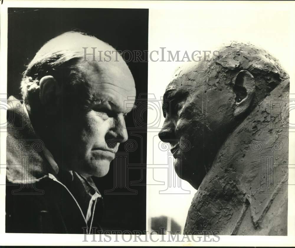 Press Photo Timothy West as Winston Churchill in &quot;Churchill and the Generals&quot;- Historic Images