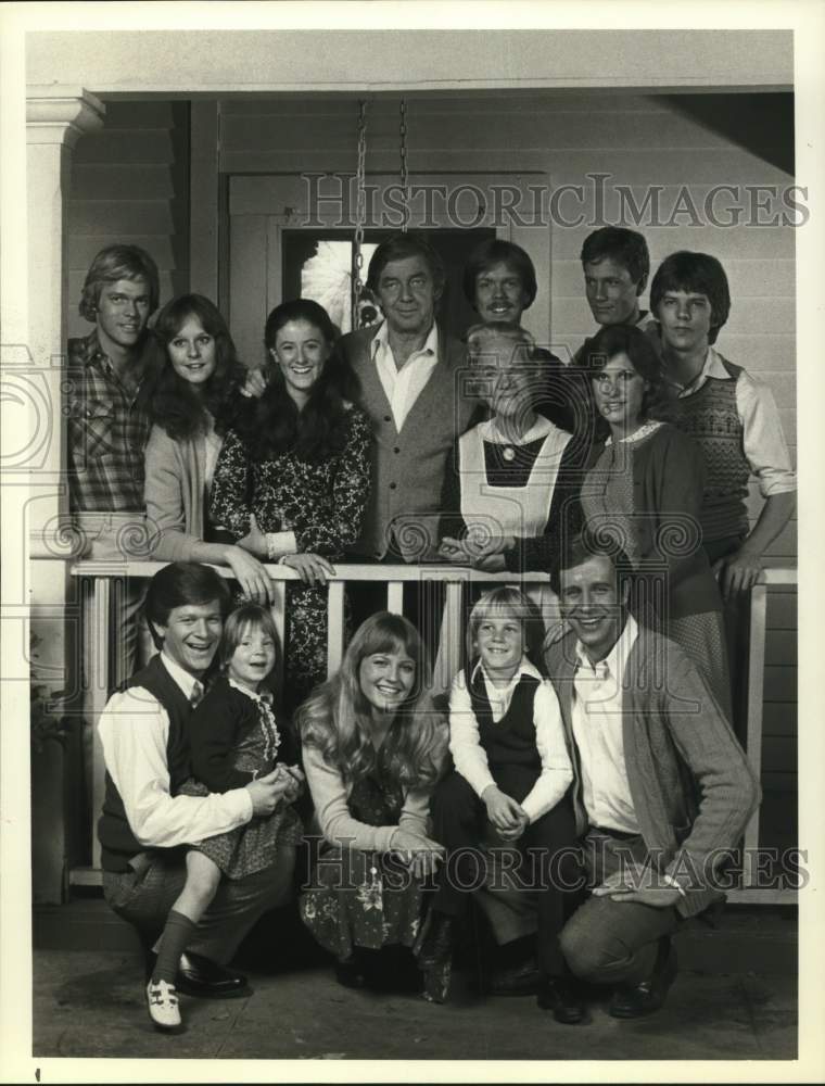 1982 Press Photo "A Wedding on Waltons Mountain" Movie Cast Members - sap74703