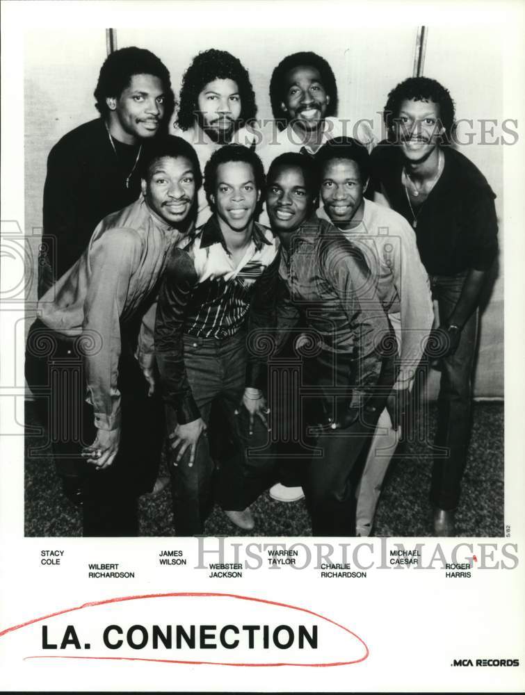 1982 Press Photo L.A. Connection - sap75048- Historic Images