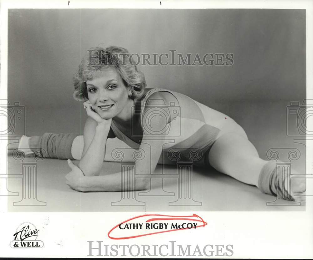 Press Photo Cathy Rigby McCoy on "Alive & Well" - sap76298- Historic Images